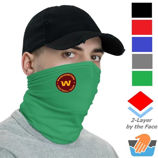 Picture of Polyester Neck Gaiter with Custom Logo Safety Face Bandana